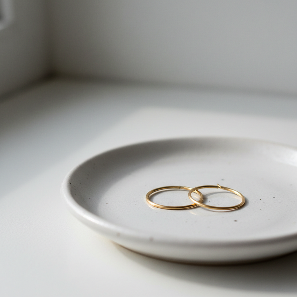 Gold Hoop Earrings